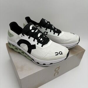 ON Cloudboom Echo White Black Green Women's  Running Shoes Size 10.5 W NIB